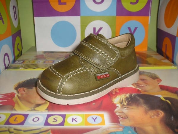 ZAPATO PIEL VELCRO